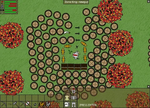 A log-spike base from the first trailer