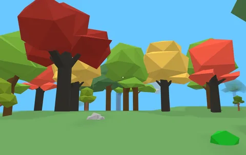 New oak and maple trees around a base