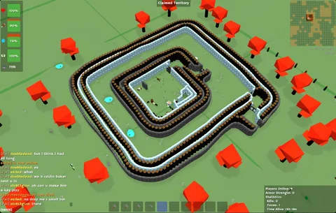 A big spiral-walled base seen from above